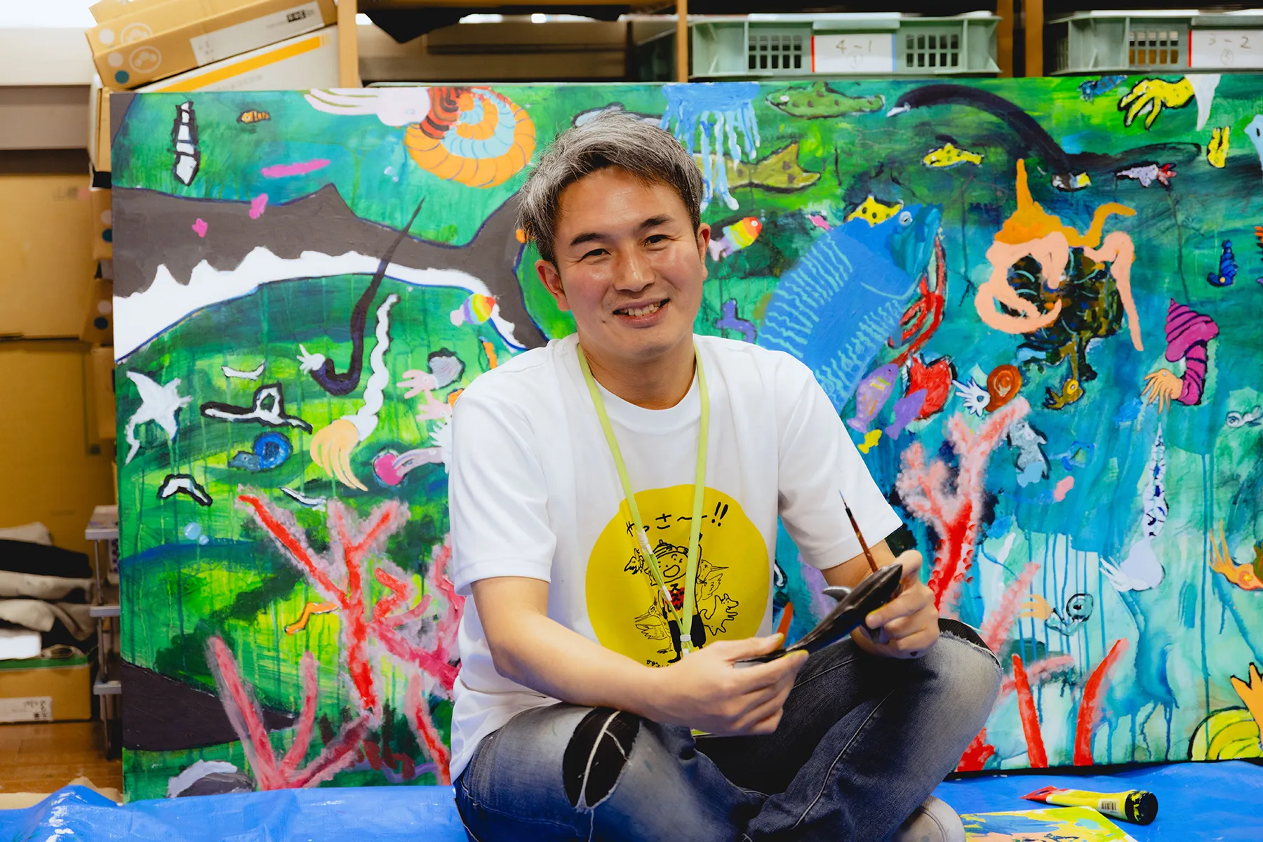 38歳で小学5年生。画家・弓指寛治が語る、命の当事者性から生まれる芸術【CINRA Inspiring Awards】