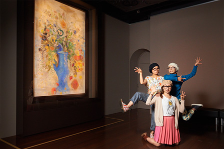 オディロン・ルドン『グラン・ブーケ（大きな花束）』と珍しいキノコ舞踊団