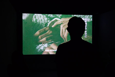 ホー・ツーニェン『名のない人』2014年　展示風景