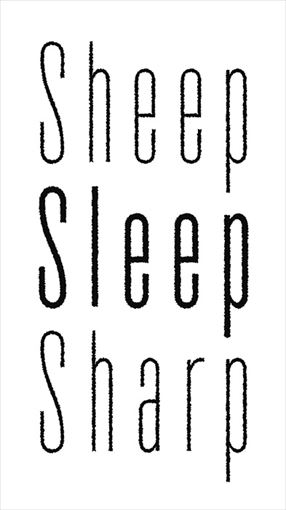 マームとジプシー『sheep sleep sharp』イメージビジュアル