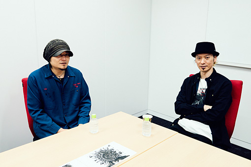 左から：shichigoro、上田剛士