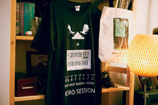 8月末に開催された『ROTH BART BARON presents KORG SESSION』で販売されたTシャツ
