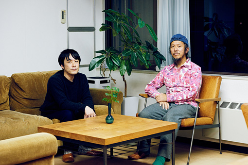 左から：辻川幸一郎、竹内スグル