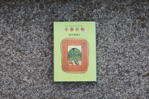 金井美恵子『小春日和』。小説家の叔母のマンションに居候する大学生・桃子を主人公にした物語で「少女小説」と言われている
