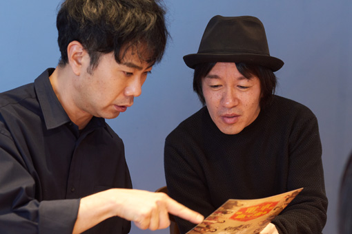 左から：藤井隆、鈴木圭介（フラワーカンパニーズ）