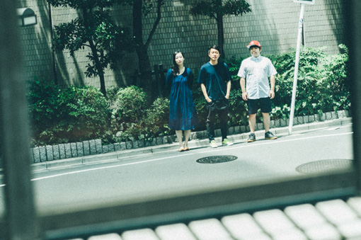 左から：森本夏子、蔡忠浩、田中佑司