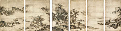 重要文化財『禅宗祖師図』狩野元信（16世紀）東京国立博物館 Image：TNM Image Archives / 展示期間：9月16日～10月23日（ただし展示替あり） / 真体