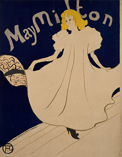 アンリ・ド・トゥールーズ=ロートレック『メイ・ミルトン』（1895年）三菱一号館美術館蔵