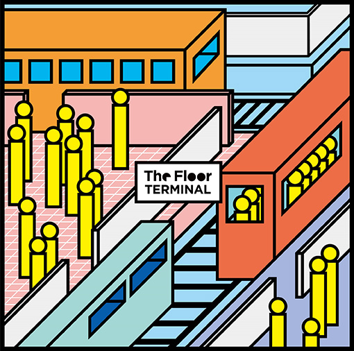 The Floor『ターミナル』初回限定盤ジャケット