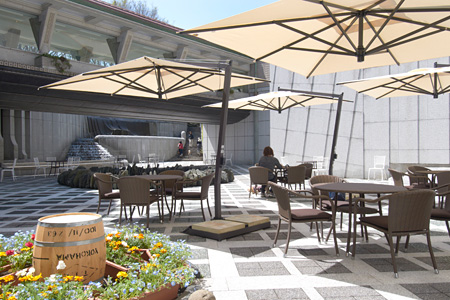 世田谷美術館地下に新たにオープンしたカフェ・ボーシャン