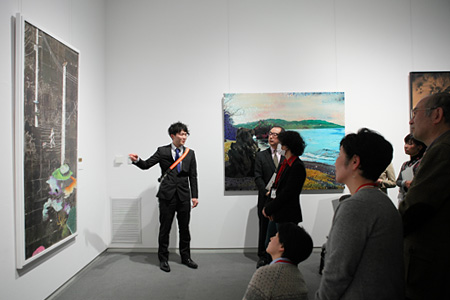 『損保ジャパン美術賞展 FACE 2013』展示風景