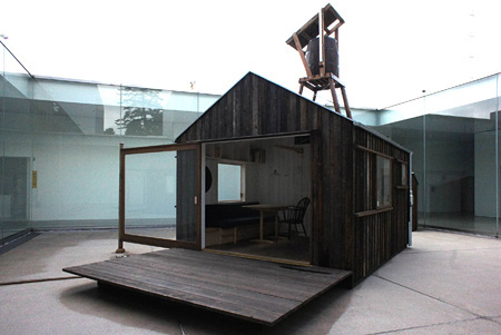 金沢21世紀美術館『中村好文　小屋においでよ！』『Hanem Hut』部分