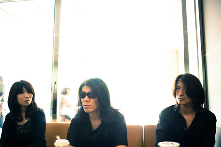 左から：Wata、Atsuo、Takeshi