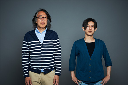 左から：田中宏和、DE DE MOUSE