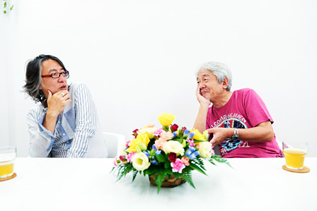 左から：田中宏和、鈴木慶一