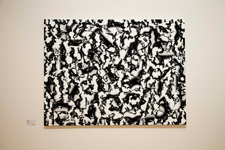 五木田智央『Sinister Exaggerator』2008年　アクリル、グワッシュ、カンヴァス　194.0×259.0cm　Private collection, Tokyo　Courtesy Taka Ishii Gallery, Tokyo