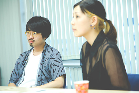 左から：ハマ・オカモト、sébuhiroko