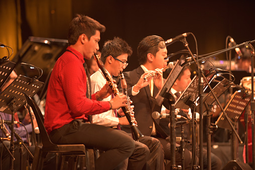 『Asian Youth Jazz Orchestra』　写真提供：国際交流基金アジアセンター