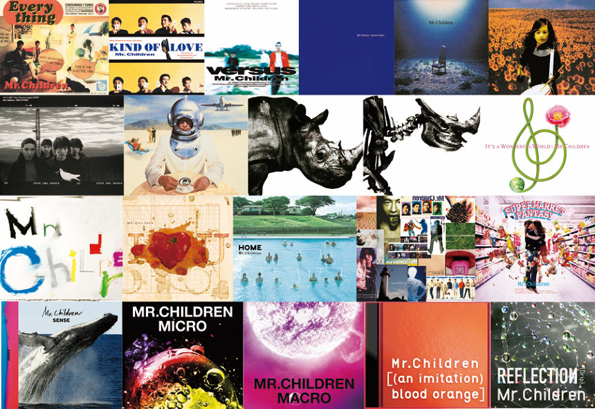 Mr.Childrenのシングル全37作＆アルバム全21作が明日から配信 