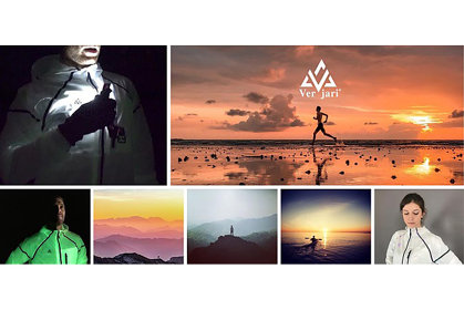 発光素材で夜の運動を楽しく安全なものに変える『ホタルジャケット』