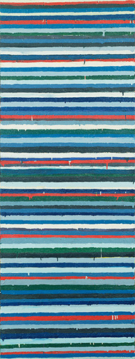 『Work C.73』1960年　油彩・キャンバス　180×68cm　東京国立近代美術館蔵