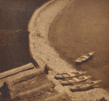 『海岸小景』1925（大正14）年 島根県立美術館蔵