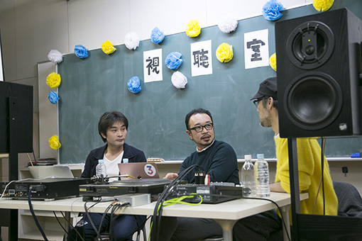 左から：音楽ジャーナリストの柴那典、宇野維正、田中宗一郎