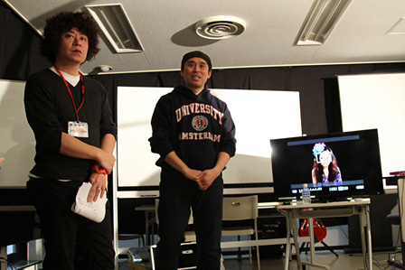 左から：松澤和行（UTB映像アカデミー講師）、関和亮